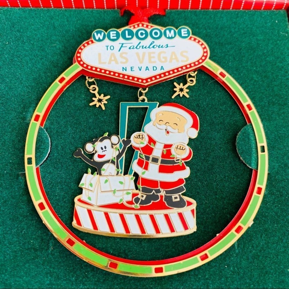 NEW Vintage WELCOME TO LAS VEGAS Ornament